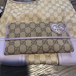 Gucci bag and Wallet